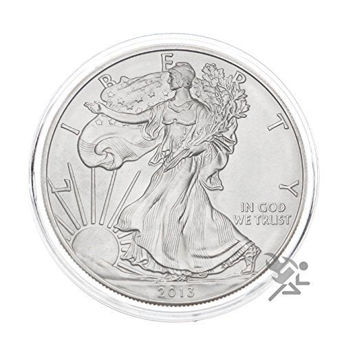 25 Direct Fit H40 Coin Holders SILVER EAGLE