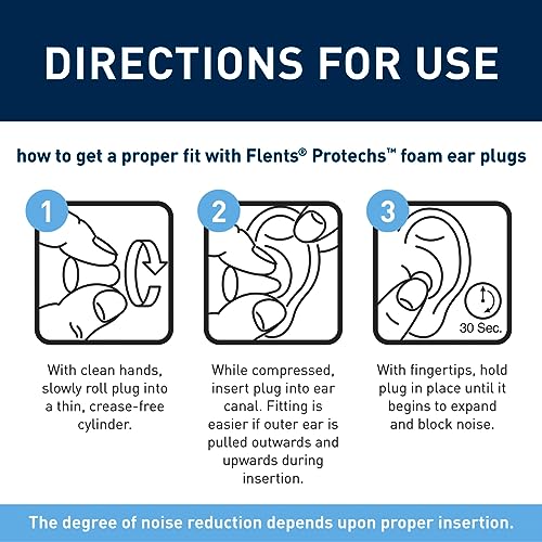 Flents Contour Ear Plugs - Soft Comfort! 10 Pair