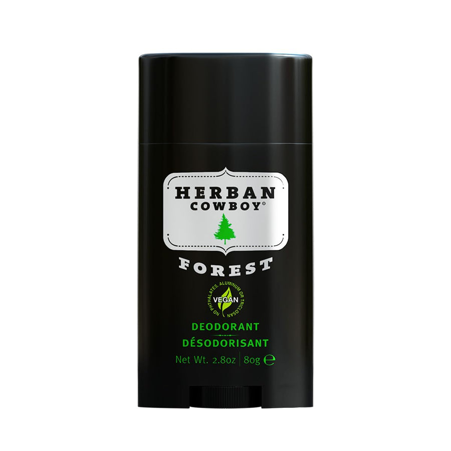 Forest Aloe Infused Deodorant with Hints of Cedar, Mandarin, and Black Pepper (2.8 oz)