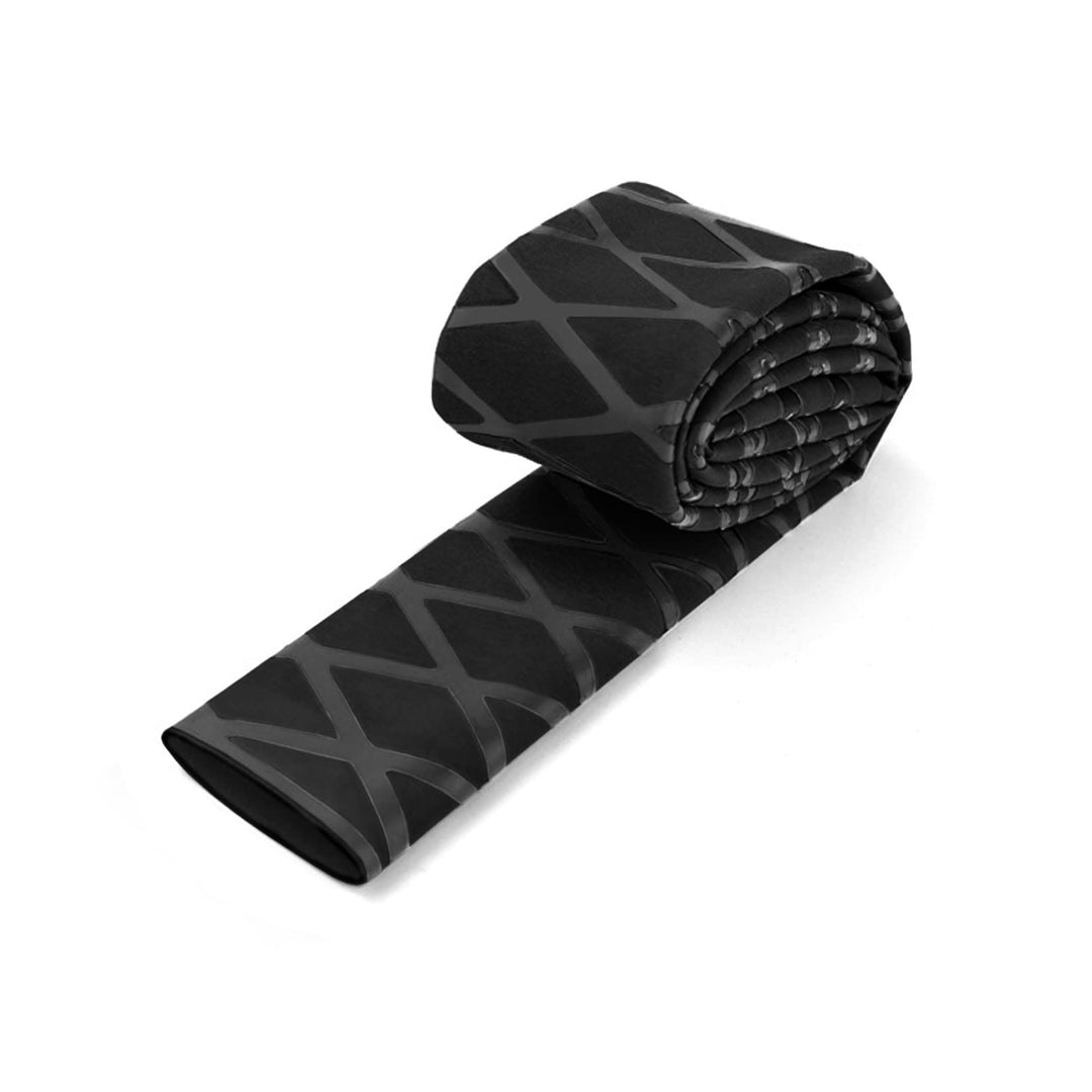 findmall X-Tube Heat Shrink Wrap Tubing 39&amp;64 Lengths for Rod Grips-5 Color 14 Sizes (Black, Diamter:30mm; Length:64)