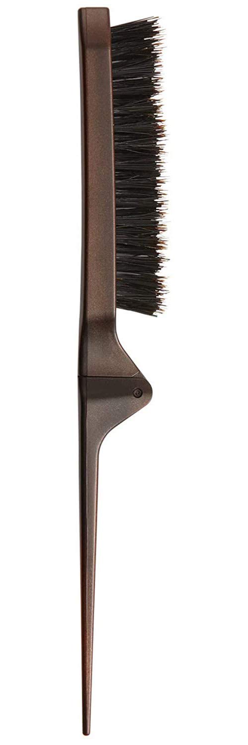 Style-Up Teasing Foldable Hair Brush - 100% boar & ionic bristles STU-CO (Combo)…