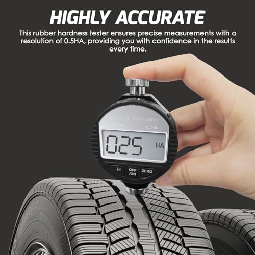 Portable Shore A Rubber Hardness Meter, Pocket Size 0-1