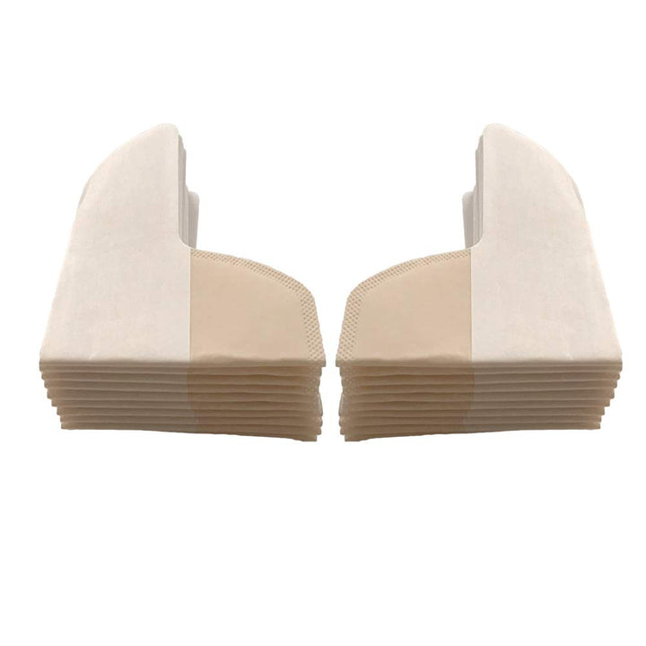 Easy to Use Sweat Wicking Disposable Collar Neck Liner (20-Pack) – Super Absorbent Pads to Prevent Stains on Your Shirt Collar