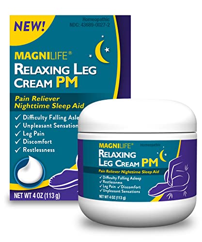 MagniLife Relaxing Leg Cream PM, Deep Penetrating Topic