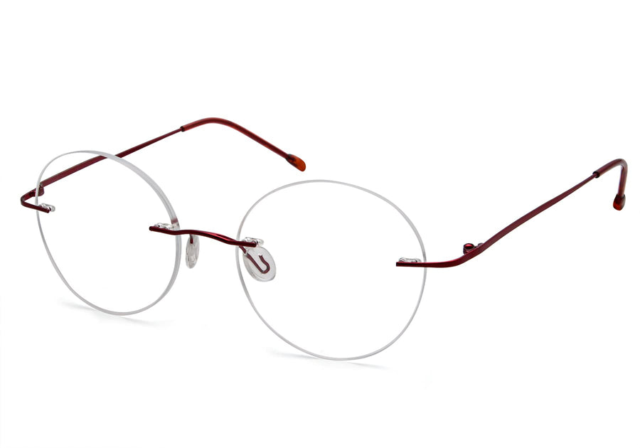 Eyekepper Frameless Reading Glasses Women - Round Rimle