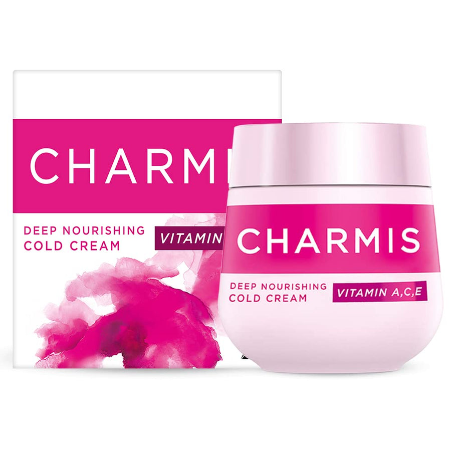 Deep Nourishing Cold Cream with Vitamin C, A and E, 200ml, for Glowing and Moisturized Skin, for All Skin Types