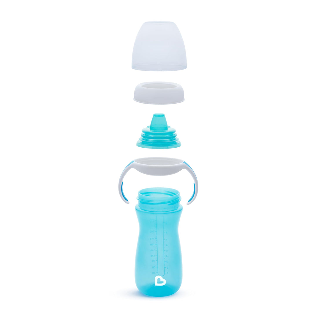 Munchkin® Gentle™ Transition Sippy Cup with Trainer Handles, 10 Ounce, Blue