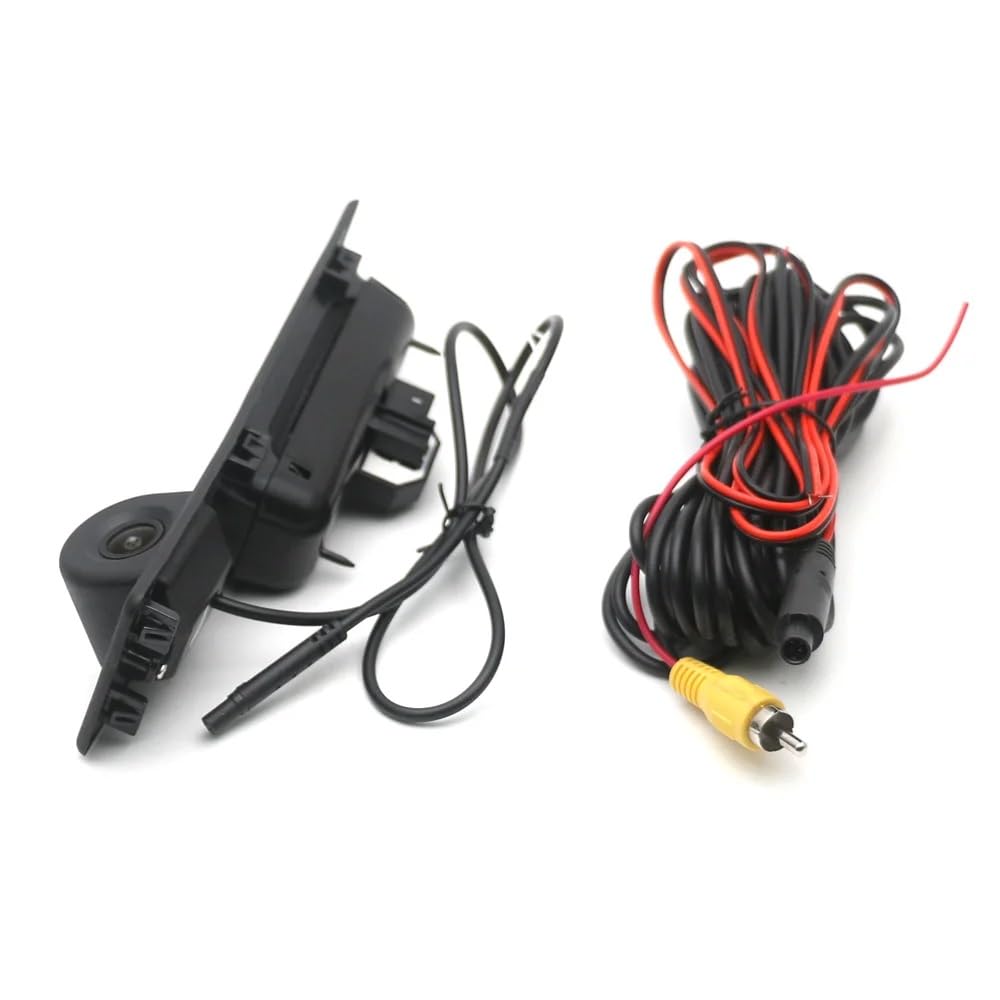 YuYue CCD HD Car Trunk Handle Camera Rear View Camera for BMW 3 5 X3 Series F10 F11 F25 F30 X5 X1 E82 E88 E84 E90 E91 E92 E93 E60 E61 E70 E71 E72(2011-2015) New Parking Backup