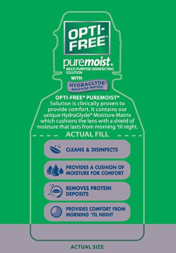 Opti-Free Puremoist Multi-Purpose Contact Lens Cleaning