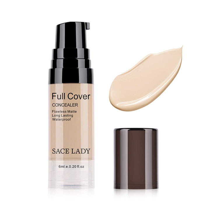 Pro Full Cover Liquid Concealer, Waterproof Smooth Matt