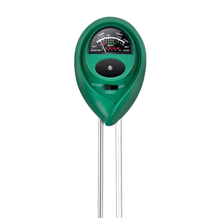 3-in-1 Soil Test Kit, Soil Moisture/Light/pH Meter for House Plant, Garden, Lawn, Farm, Ideal for Indoor &amp; Outdoor Use