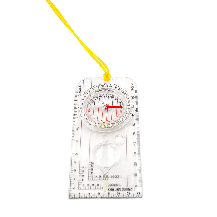 Compass Navigation Explorer/magnetic Compass for Expedition Map reading,Lightweight Map Ruler,Compass with Adjustable Declination for Orienteering and Survival Mountaineering or Hiking Essential