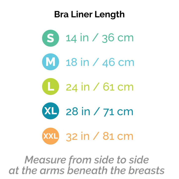 Viscose and Cotton Blend Bra Liner (Black, 3-Pack, XX-Large) - Wicking