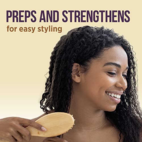 Gold Series Detangling Milk Hair Treatment for Curly Hair, Natural and Textured Hair, 7.6 Fl Oz Leave-On Hair Detangler Infused with Rich Argan Oil, Dye and Sulfate Free Formula