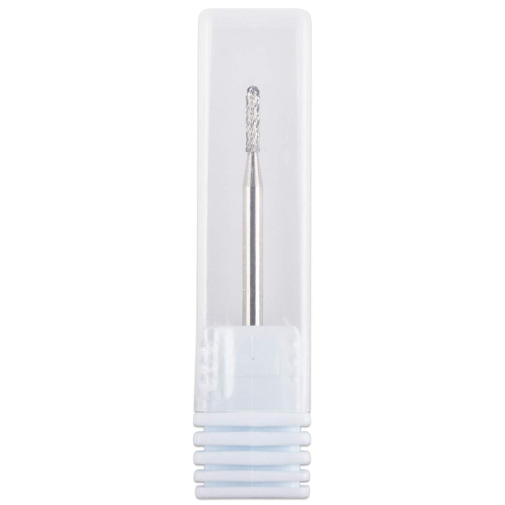 Pana 3/32 Round Bit Safety Nail Carbide Bit - Silver Color (Grit: Medium - M) for Electric Dremel Drill Machine