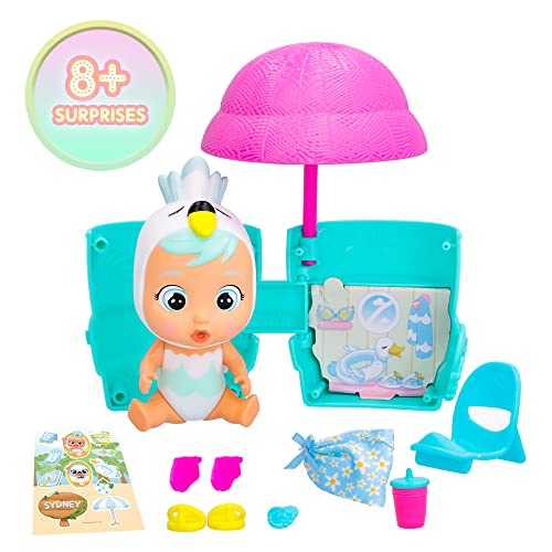 Magic Tears Tropical World - Beach Babies Series | 8+ Surprises, Accessories, Surprise Doll - Great Gift for Kids Ages 3+