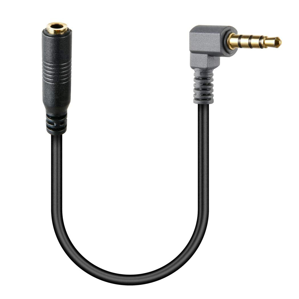 Sound harbor TRS to TRRS Adapter 3.5mm Microphone Conve