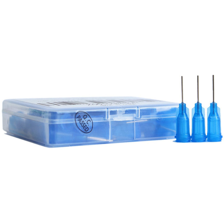 50 Pack Blunt Tip Dispensing Needle with Luer Lock, Industrial Unsterilized (22G, 1/2 Inch)