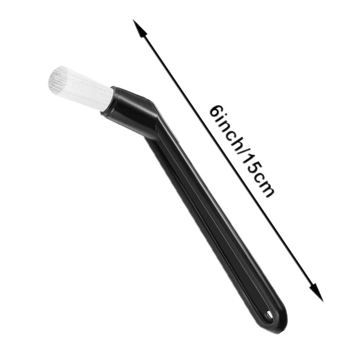 Coffee Machine Cleaning Brush Set, 2 Pieces Espresso Cleaner Brushes with Spoon Tool - Group Head Brush,Small Nylon Stainless Steel Bristles Brush for Grinders Home Kitchen Accessories