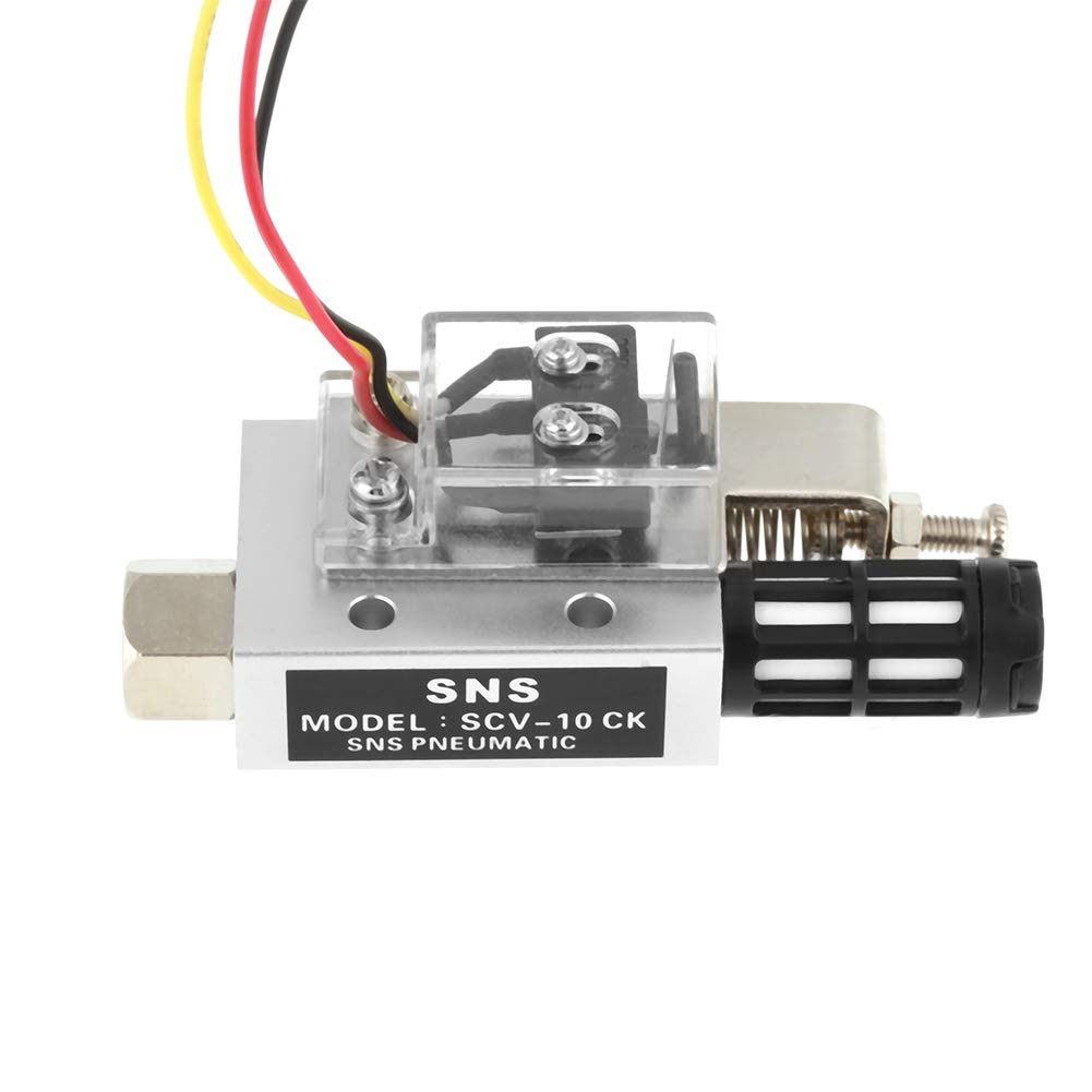 Vacuum Generator, SCV-10CK Pneumatic PR1/4 Female Thread Negative Pressure Generator Vacuum Ejector Generator