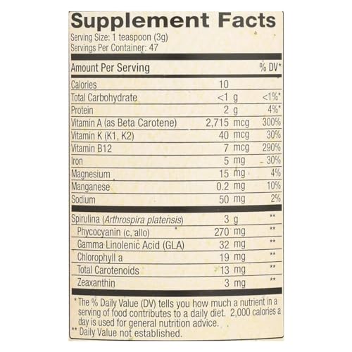 Pure Hawaiian Spirulina Powder Natural Premium Spirulin