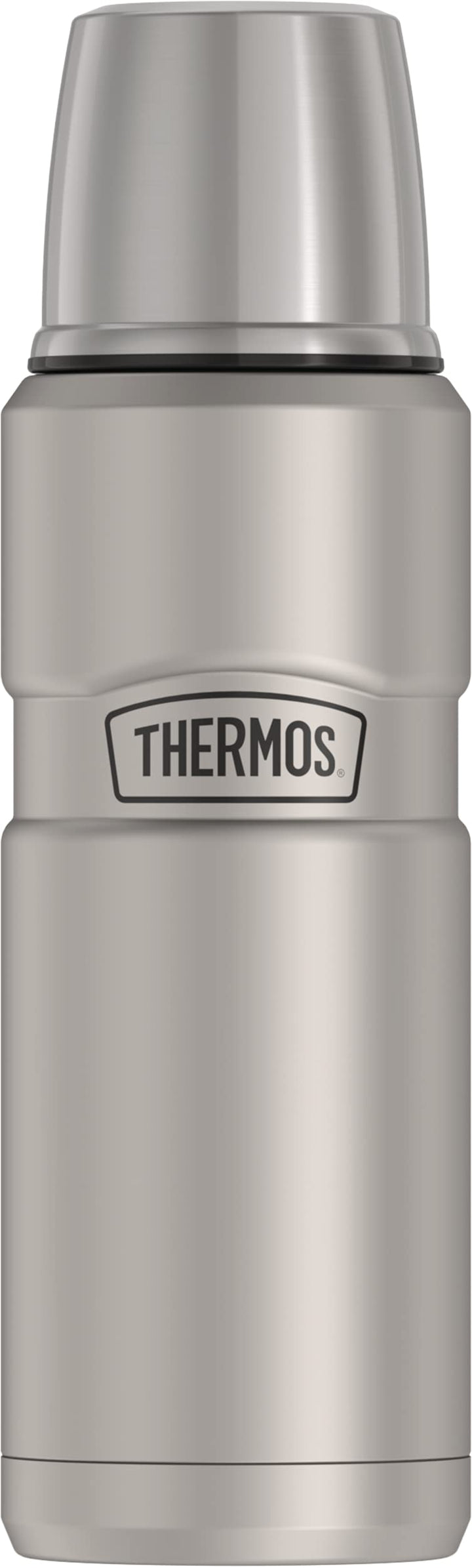 Stainless King Vacuum-Insulated Compact Bottle, 16 Ounce, Matte Steel