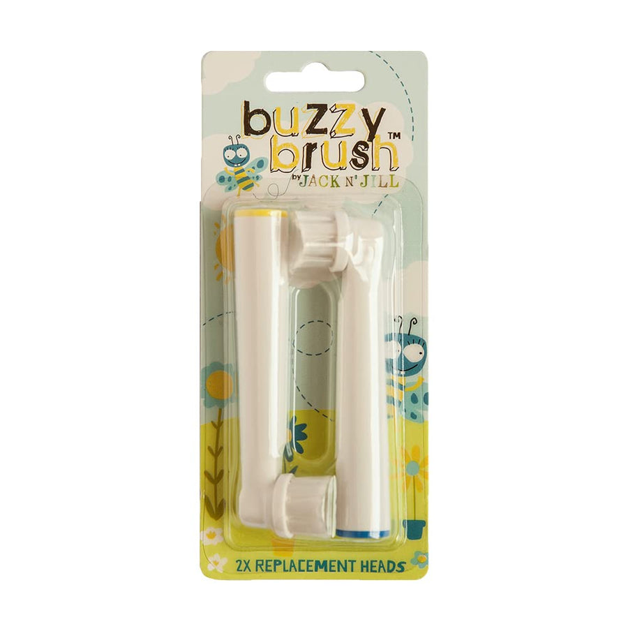 Jack N Jill Electric Toothbrush Replacement Heads - Whi