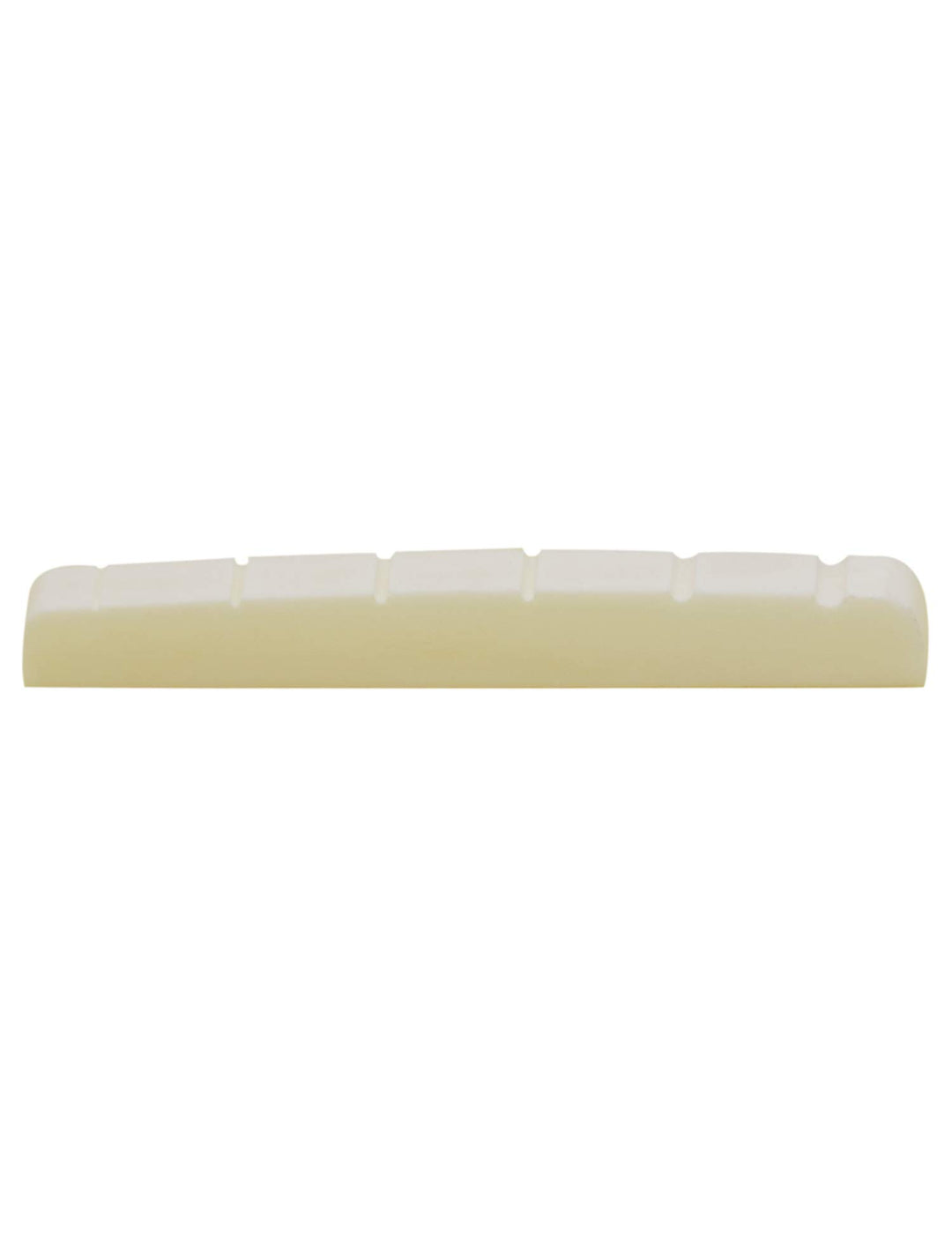 6 String Pre-Slotted Bone Guitar Nut Replacement Compatible with Strat Stratocaster Tele Telecaster Style Guitar White. (Nut: 42 x 6 x 3mm)