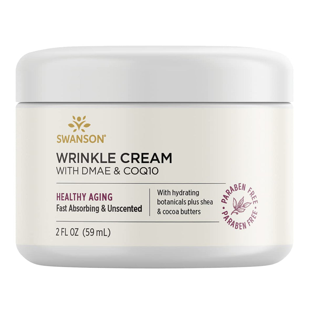 Wrinkle Cream With Dmae &amp; Coq10 2 fl oz (59 ml) Cream