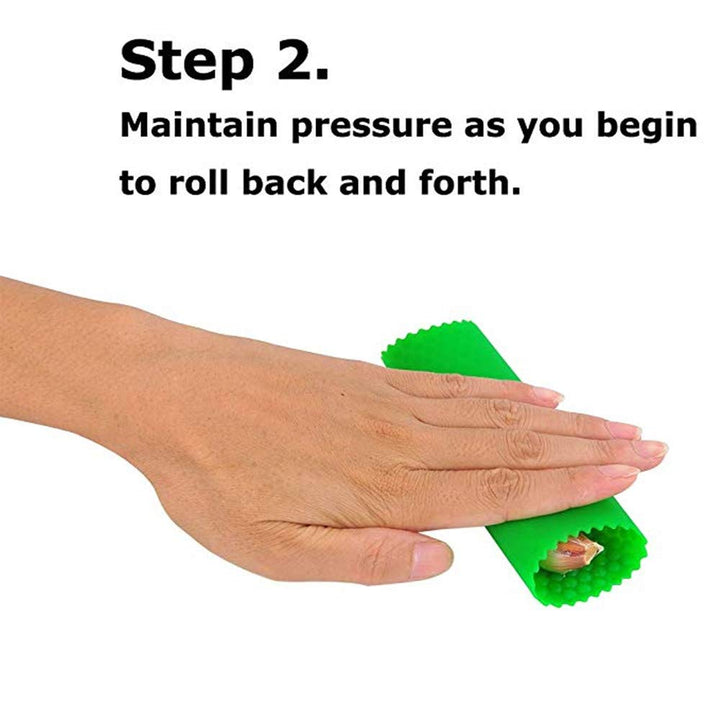 Garlic Peeler Skin Remover Roller Keeper,Easy Quick to Peeled Garlic Cloves with Silicone Tube Roller Garlic Peeling Kitchen Tool(3 Colors)