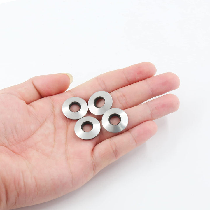 1/4&#39;&#39;x3/5&#39;&#39; Neoprene Bonded Sealing Washers 304 Stainless Steel EPDM Rubber Washers, 100 PCS