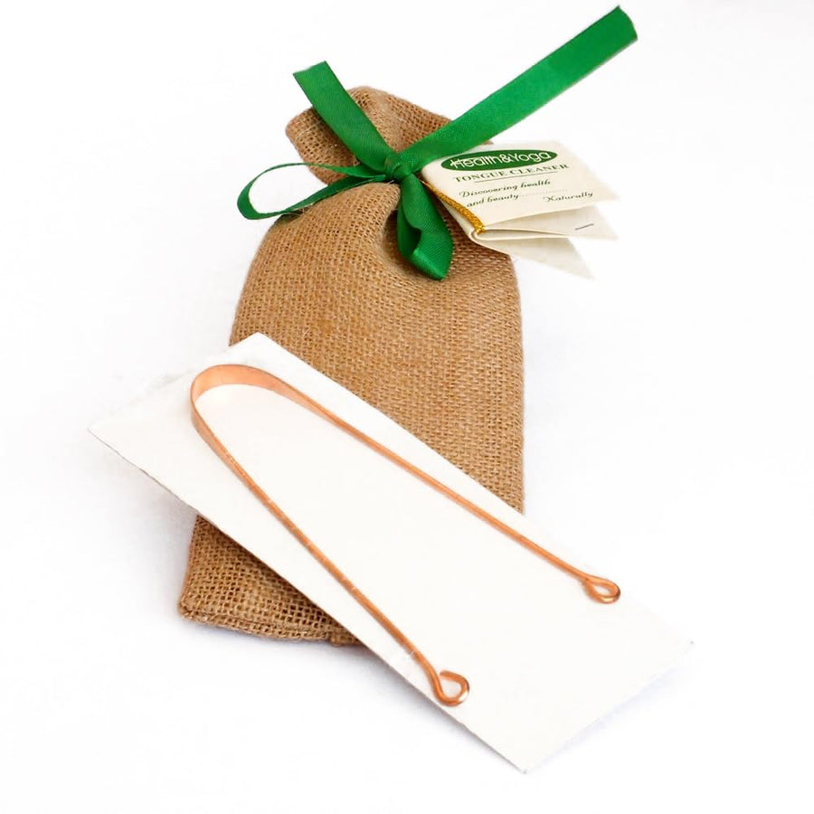 Copper Tongue Cleaner - Exquisitely Gift Wrapped