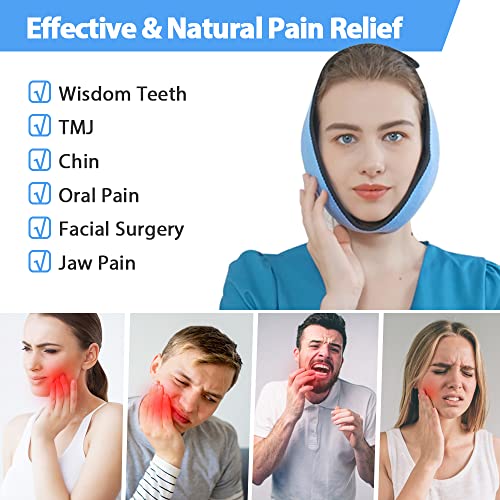 Comfpack Ice Pack for Wisdom Teeth Removal, Large Face 