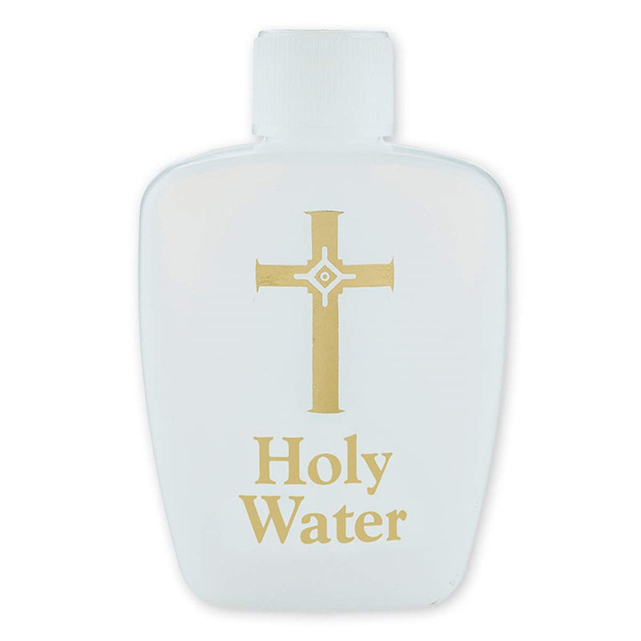 Holy Water Bottle with Screw Top Lid, 2 Ounce