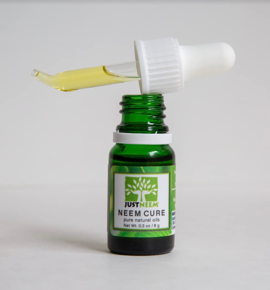 JUSTNEEM Neem Cure (Botanical Healing Oil), 0.3 Ounce