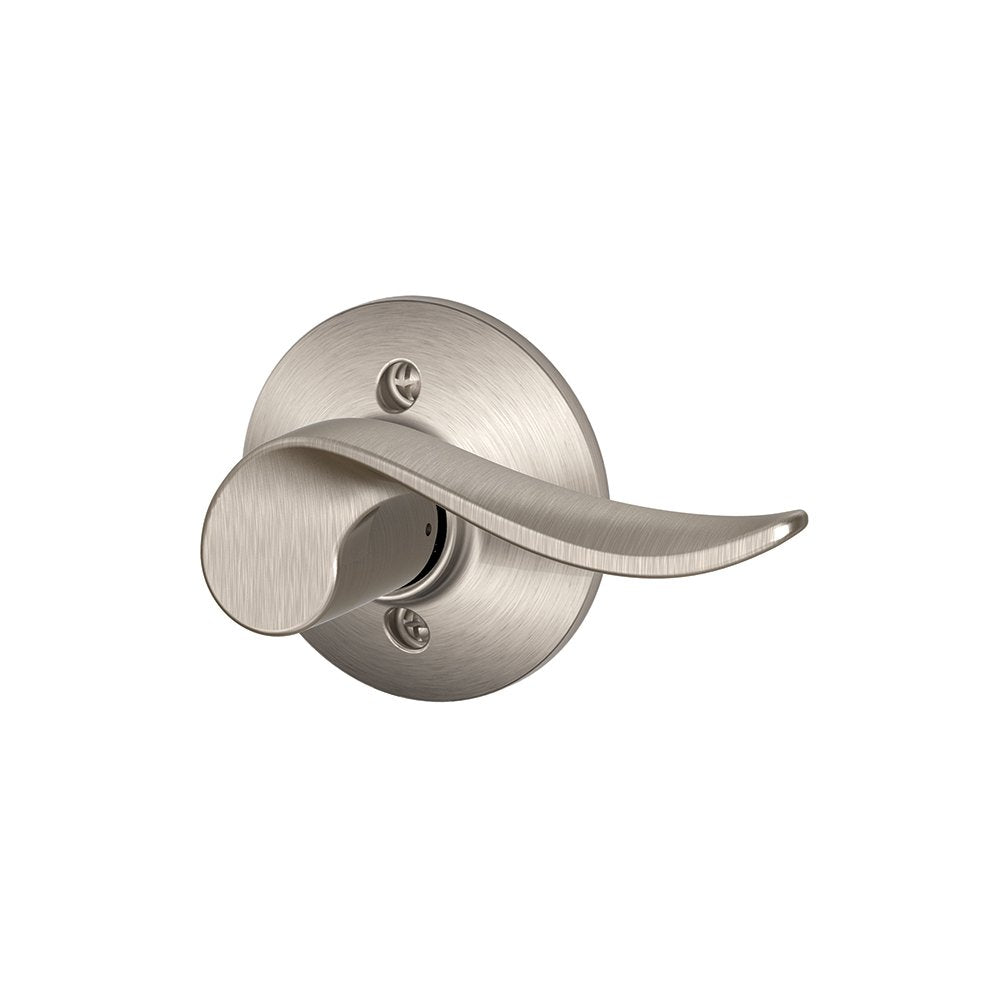 Lock Company Sacramento Right Handed Lever Non-Turning Lock, Satin Nickel (F170 SAC 619 RH), Pack of 1