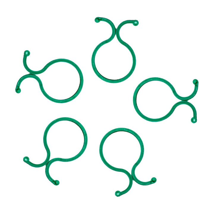 100PCS Vegetables Tomato Vine Flower Clips Plant Twist Clip Garden Plant Support Clips Plant Clips and Garden Clips for Other Vine Plants for Climbing Plants for Securing Plants (Large)