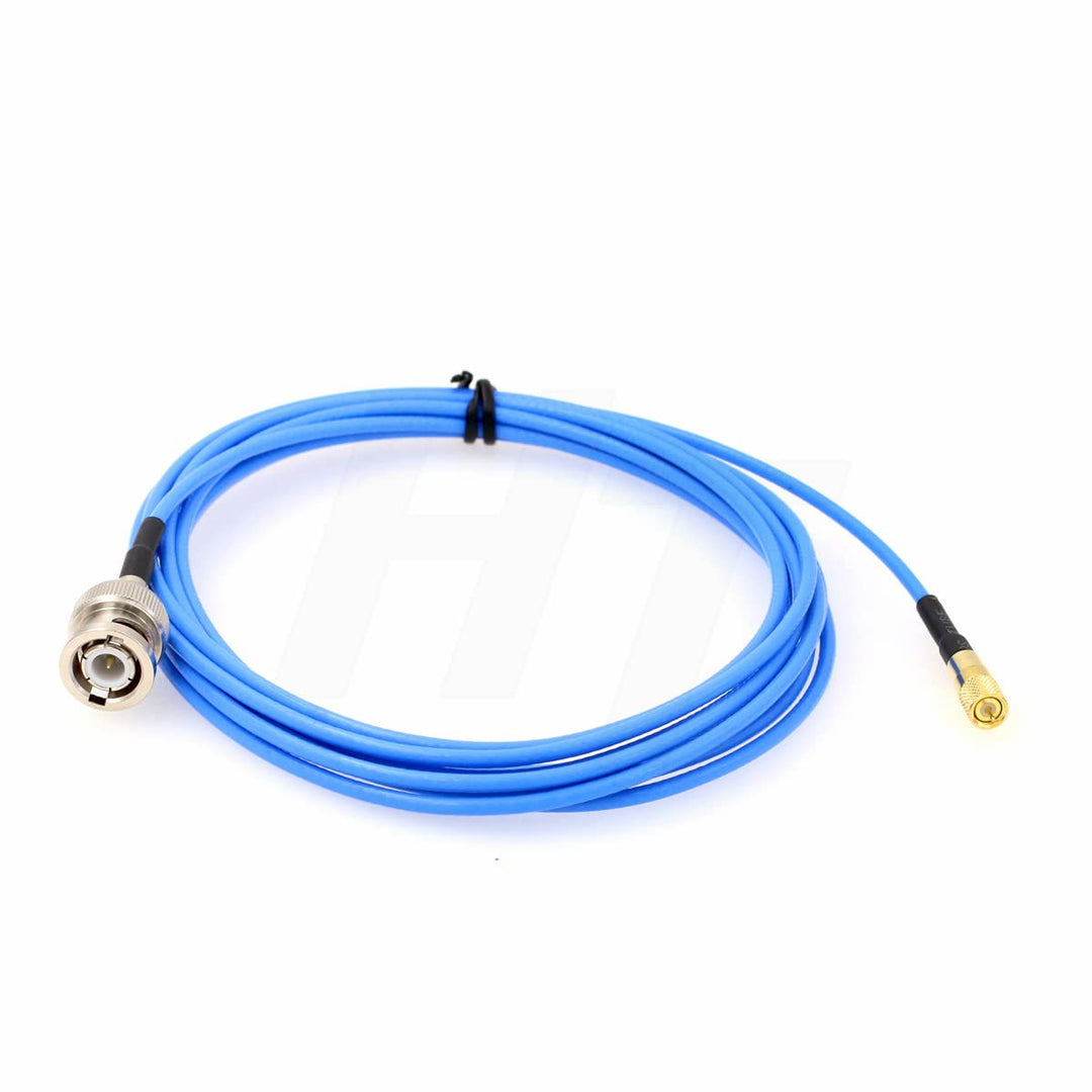 HangTon BNC to Microdot 10-32 50 Ohm RF Cable for Accel