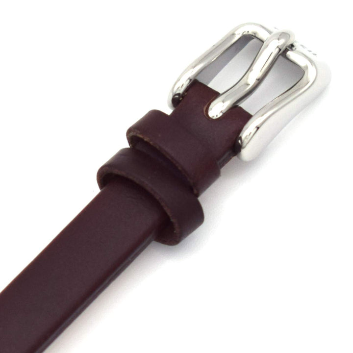8mm Spring Bar Genuine Leather Watch Strap Replacement for Fossil ES3148 ES4119 ES4176 ES3262 ES3077 (dark brown)