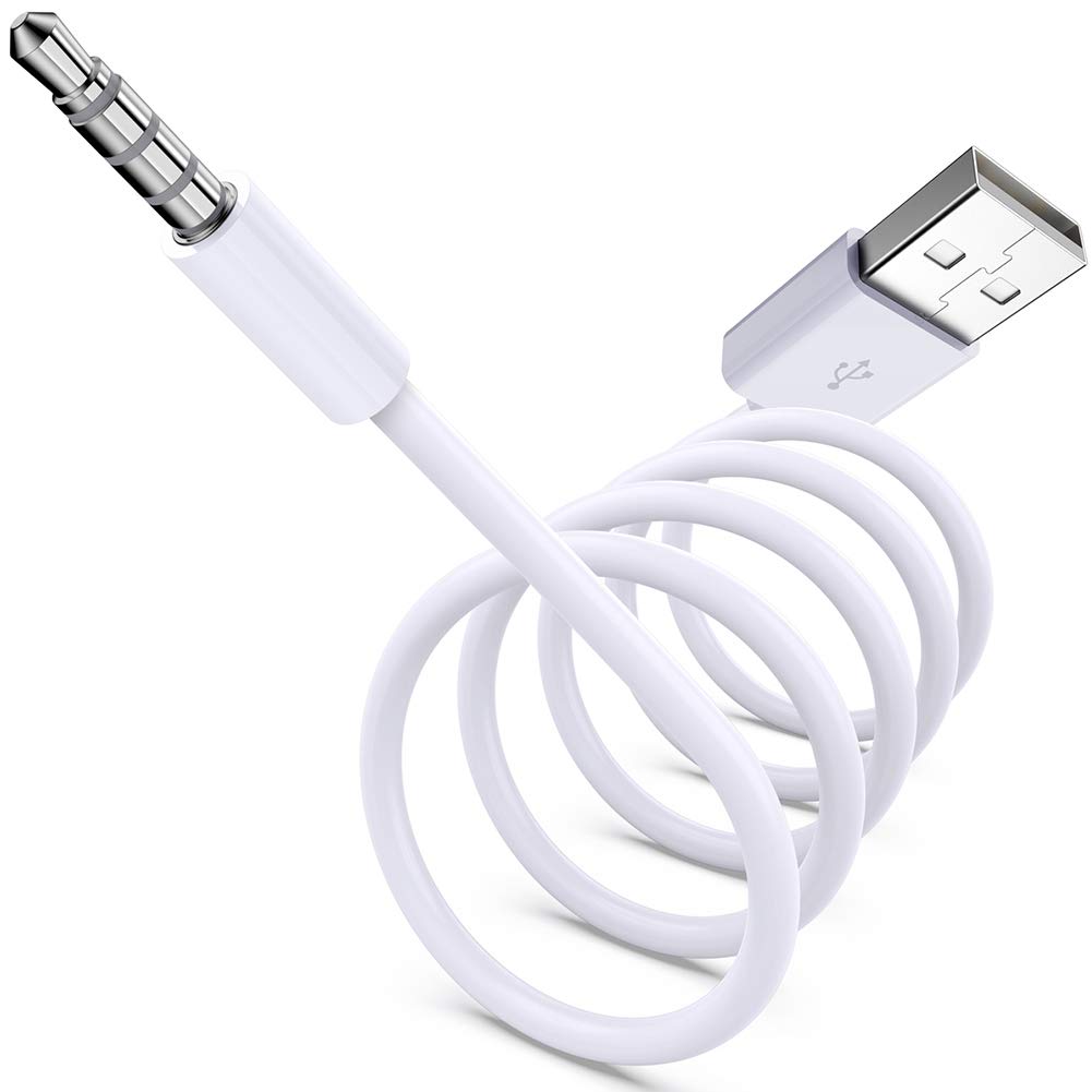 PChero 3.5mm Male AUX Audio Jack to USB 2.0 Male Chargi