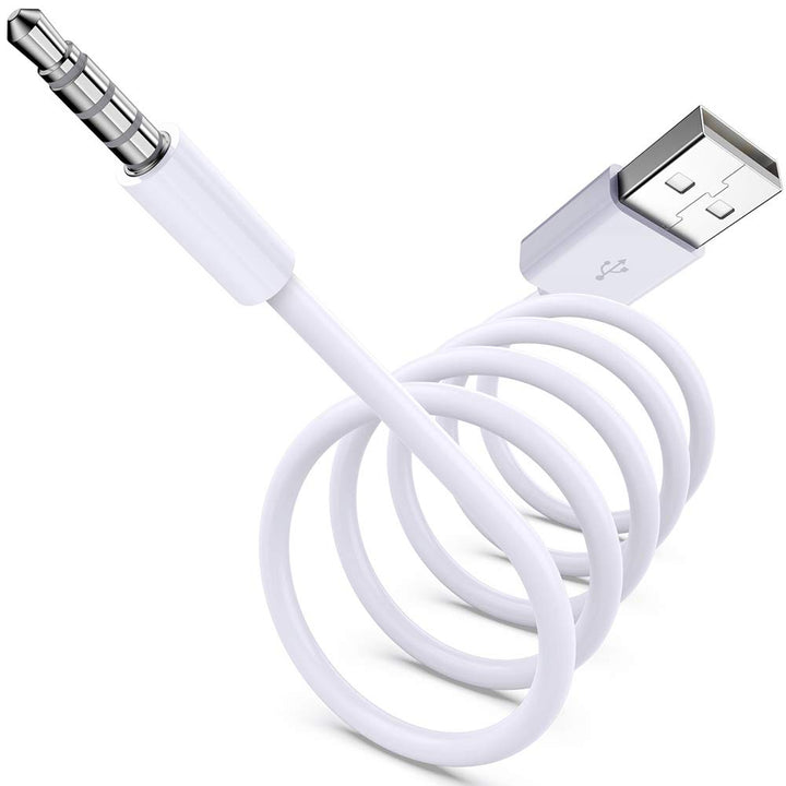 PChero 3.5mm Male AUX Audio Jack to USB 2.0 Male Chargi