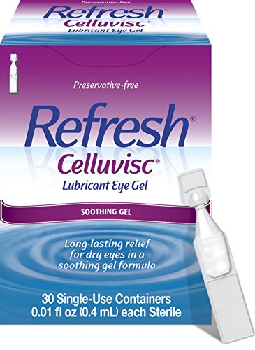 Refresh Celluvisc Lubricant Eye Gel Drops, Single-Use C