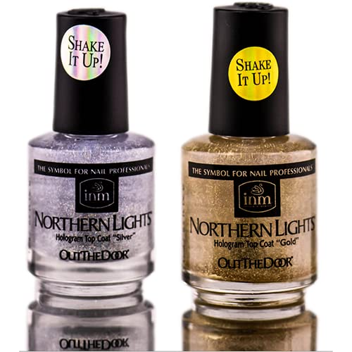 Northern Lights Hologram Top Coat DUO