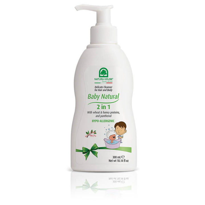 Baby Natural 2 In 1 Hair and Body, 10.14 Ounce