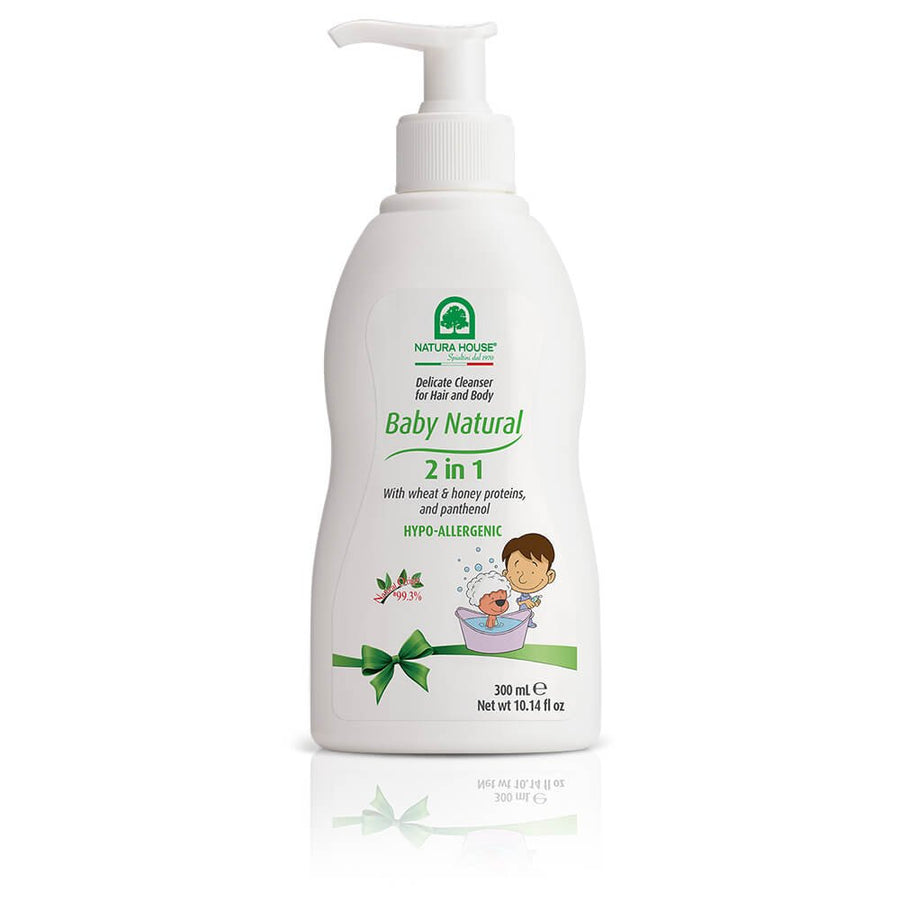 Baby Natural 2 In 1 Hair and Body, 10.14 Ounce