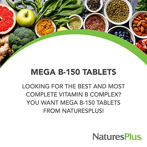 Natures Plus Mega B150 Complex, Sustained Release - 60 