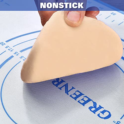 Large Silicone Pastry Mat Extra Thick Non Stick Baking 