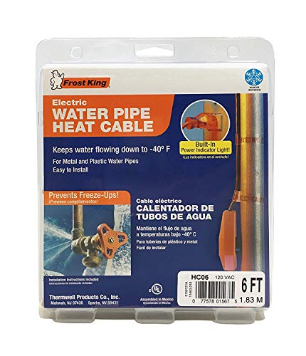 HC30A Automatic Electric Heat Kit Heating Cables, 30 - Feet, Black