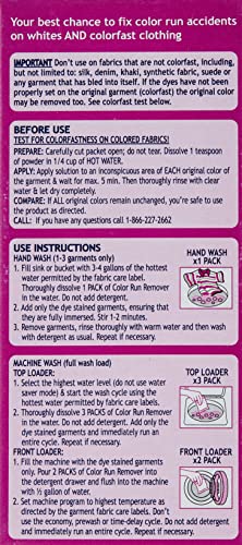 Carbona® Color Run Remover | Powerful Color Bleed Eliminator | Fixes Color Run Accidents | 2.6 Oz, 1 Pack