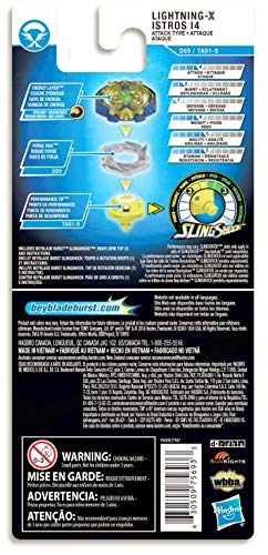 Beyblade Burst Turbo Slingshock Single Top Lightning-X 
